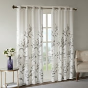 Home Essence Rosalie Burnout Printed Single Window Panel Curtain, 50W x 84L