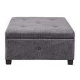 thumbnail image 1 of Madison Park FPF18-0255 Aspen Button Tufted Storage Ottoman, 1 of 5