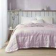 thumbnail image 1 of Madison Park Lilac Cozy Soft Lightweight Oversized Down Alternative Blanket with Satin Trim, Twin, 1 of 5