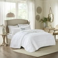 thumbnail image 1 of Madison Park MP13-2533 Celeste 4 Piece Coverlet Set, King/California King, White, 1 of 5