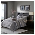 thumbnail image 1 of Madison Park MP13-3399 Rhapsody 6 Piece Quilted Coverlet Set Full and Queen, Gray, 1 of 6