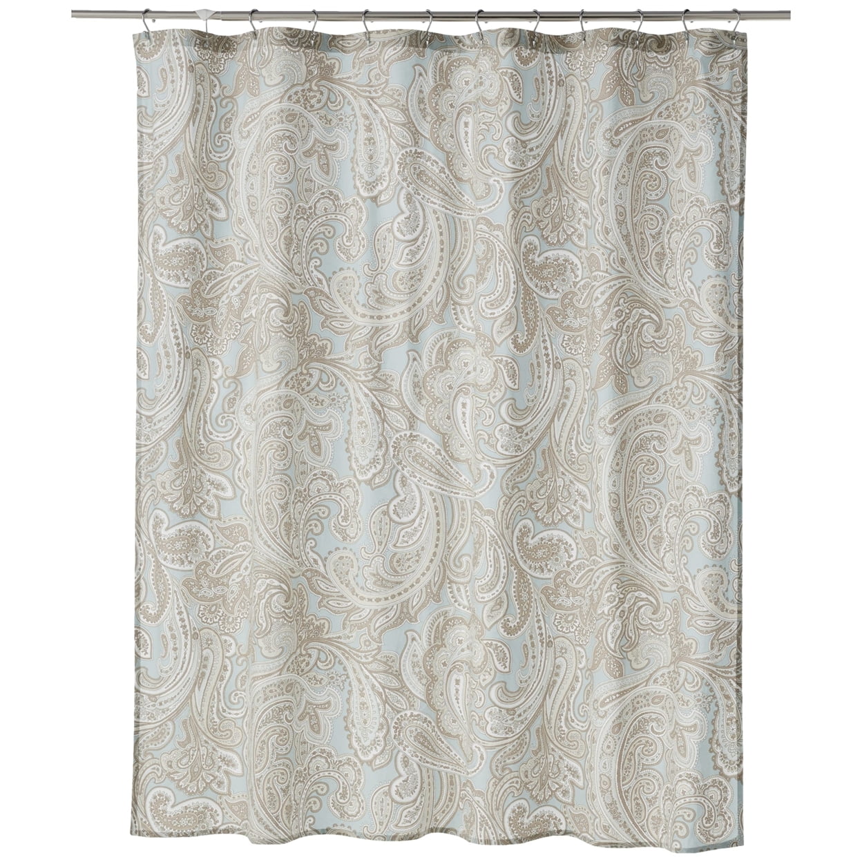 Madison Park MPP70042 pure Ronan Shower Curtain 72x72" Blue,72x72