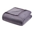 thumbnail image 1 of Madison Park Micro Light Blanket, Twin, Lavender, 1 of 5