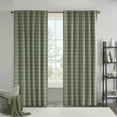 thumbnail image 1 of Madison Park Modern Curtain for Indoor Living Room, 50 x 95", Green, 1 of 7