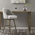 thumbnail image 1 of Madison Park Pearce Grey Bar Stool with Swivel Seat MP104-1052, 1 of 4