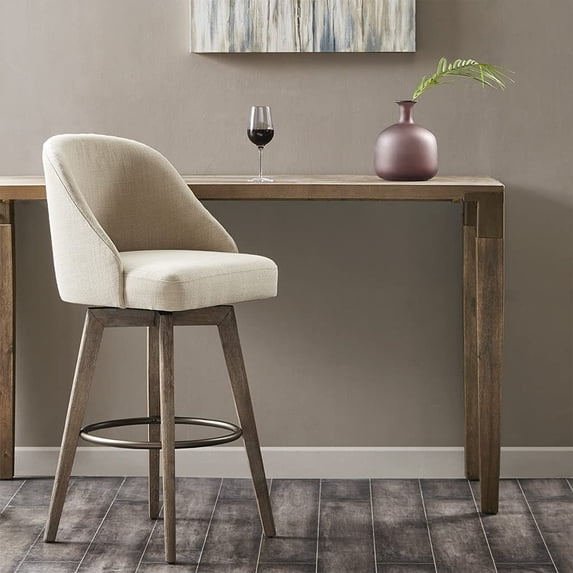 Madison Park Pearce Sand Bar Stool with Swivel Seat MP104-1053
