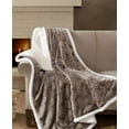 thumbnail image 1 of Madison Park Elma Oversized Textured Plush Throw -60X70" MP50-3252 By Olliix, 1 of 8