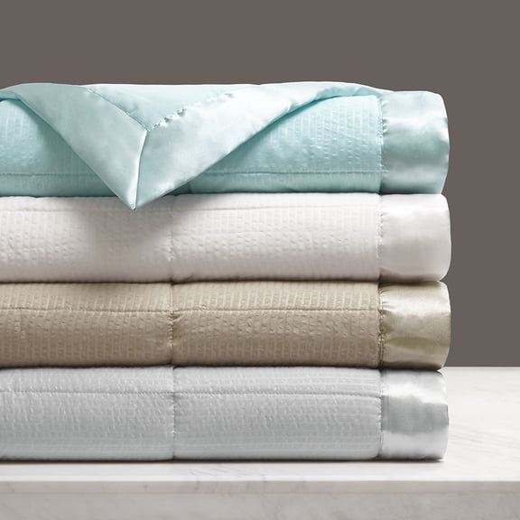 Madison Park Polyester Premium Hypoallergenic Down Alternative Blanket in Ivory
