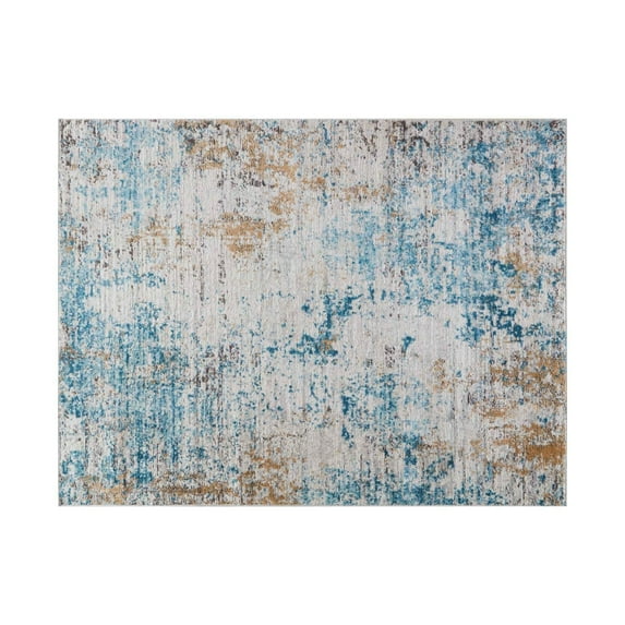 Madison Park Polypropylene and Polyester Pegasus Abstract Area Rug MP35-7066