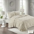 thumbnail image 1 of Madison Park Sabrina 100 Percent Cotton Tufted Bedspread Set in Beige, 1 of 10