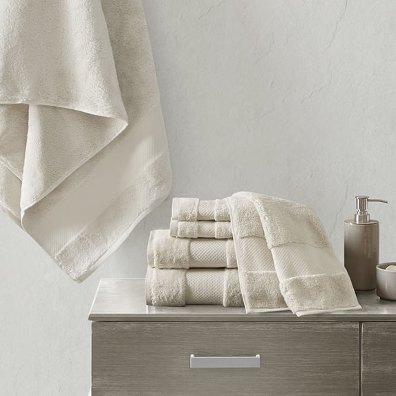 Home Essence Turkish Cotton 6 Piece Bath Towel Set
