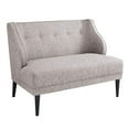 thumbnail image 1 of Madison Park Sorano Tufted Round Arm Settee, 1 of 3
