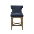 thumbnail image 1 of Madison Park Transitional Carson Carson Counter Stool in Navy Finish MP104-1153, 1 of 3