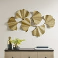 thumbnail image 1 of Madison Park Transitional Ginkgo Wall Decor with Gold Finish, 1 of 5