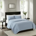 thumbnail image 1 of Madison Park Twin/Twin XL Quebec 2-Piece Reversible Quilt Set, Blue, 1 of 8