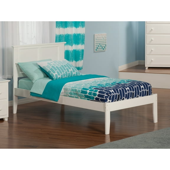 Madison Platform Bed with Open Foot Board in Multiple Colors and Sizes