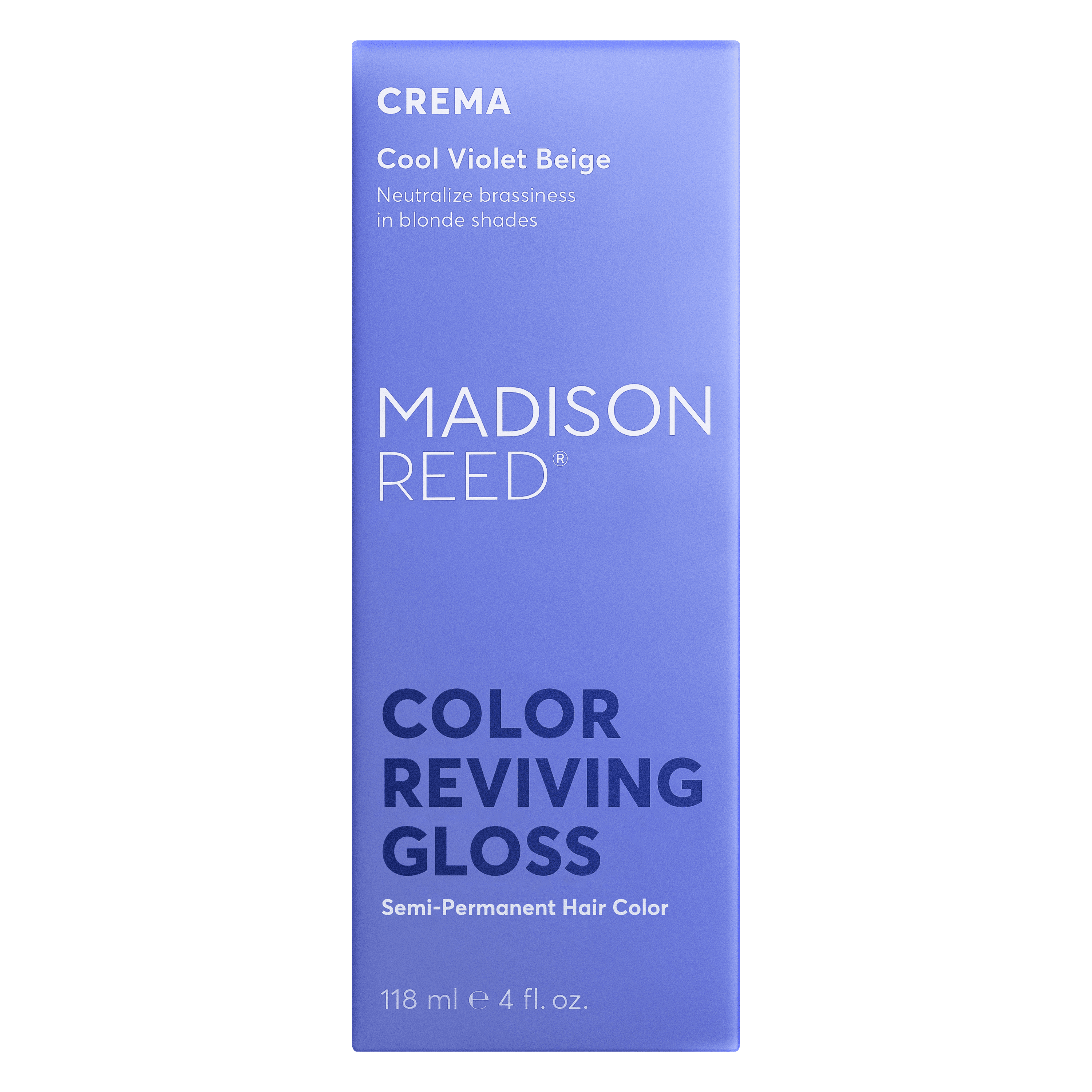 Madison Reed Color Reviving Hair Gloss, Crema (Cool Violet Beige Tones