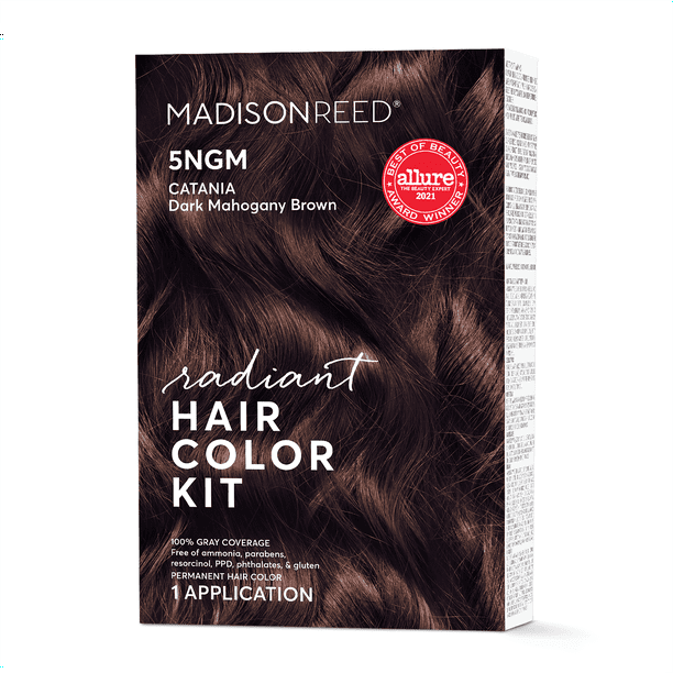 Madison Reed Radiant Permanent Hair Color Kit, Catania (5NGM), Dark