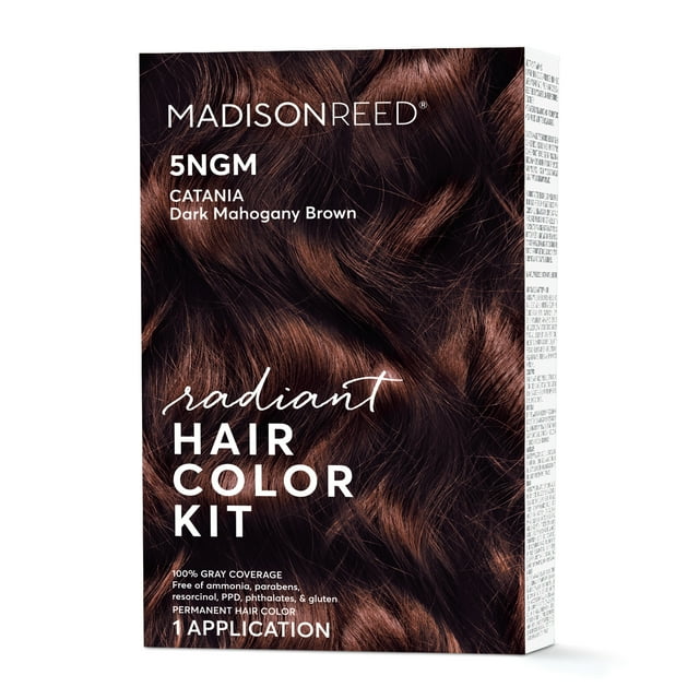 Madison Reed Radiant Permanent Hair Color Kit, Catania (5NGM), Dark