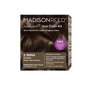 Madison Reed Radiant Permanent Hair Color Kit with Bonus Pro Boost, Dosolo 5.5NNA, Medium Neutral Brown