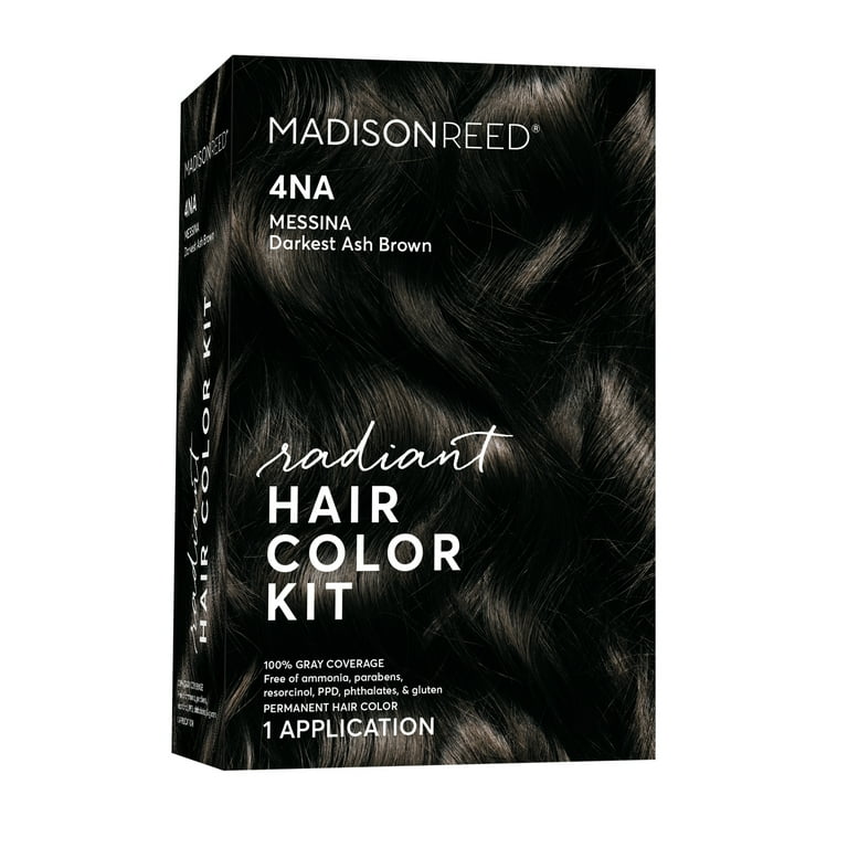 Madison Reed Radiant Permanent Hair Color Kit, Messina, (4NA), 8