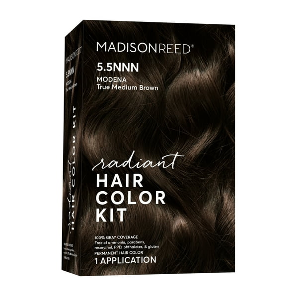 Madison Reed Radiant Permanent Hair Color Kit, Modena (5.5NNN