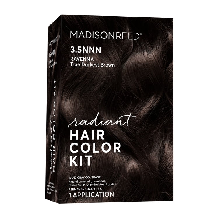 Madison Reed Radiant Hair Color Kit, Ravenna Brown, Dermatologist