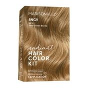 Madison Reed Radiant Permanent Hair Color Kit, Sicily (8NGV), Dark Golden Blonde, 8-Piece Kit