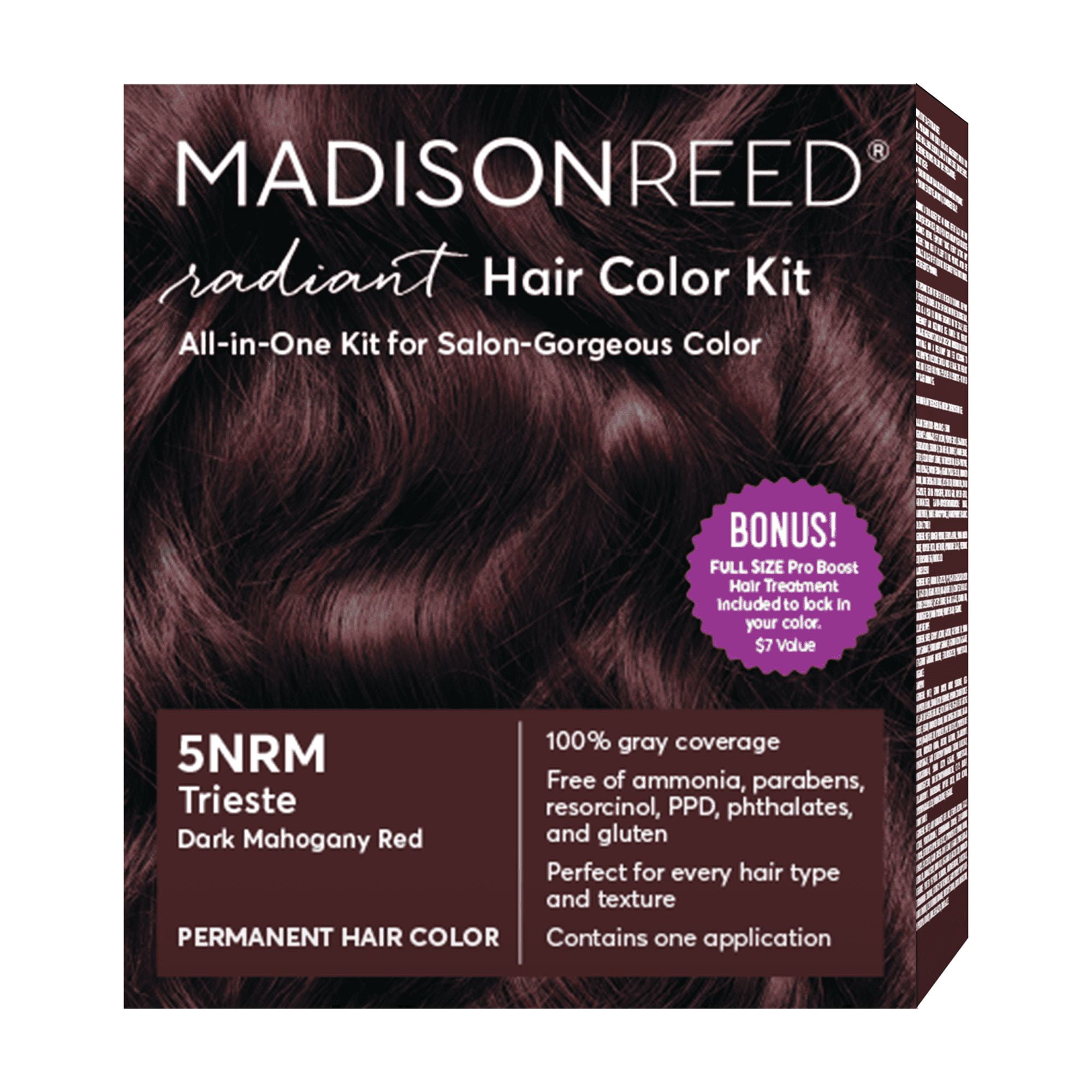 Madison Reed Radiant Permanent Hair Color Kit with Bonus Pro Boost