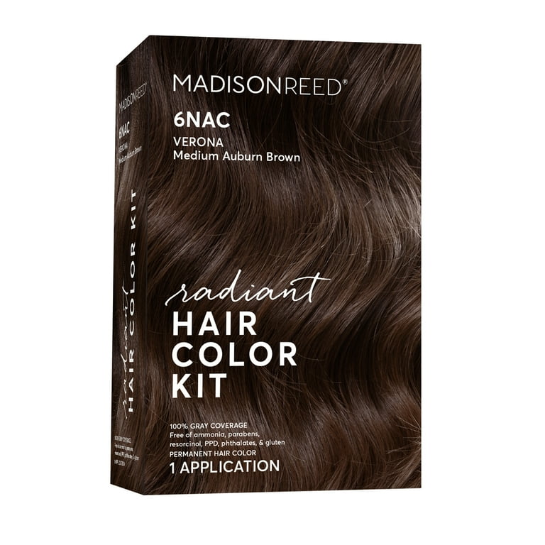 Madison Reed Radiant Permanent Hair Color Kit Verona 6NAC Medium