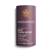 Madison Reed Root Perfection, Root Touch-up Kit, Savoca (6N), Medium Brown, 8-Piece Kit