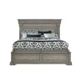 thumbnail image 1 of Pulaski Madison Ridge King Panel Bed W/ Blanket Chest Footboard in Taupe, 1 of 7