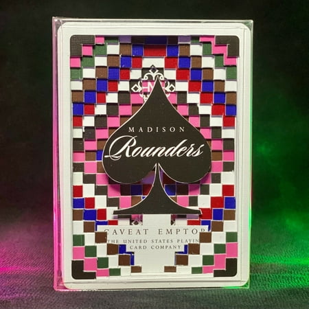 Madison Rounders Ace 1 Diagonals carved playing cards by Victor de Urda 1 of 1