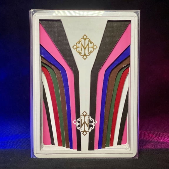 Madison Rounders Y Cut carved playing cards by Victor de Urda 1 of 1