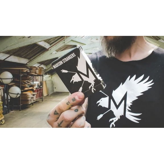 Madison STRANGERS Playing Cards - BLACK