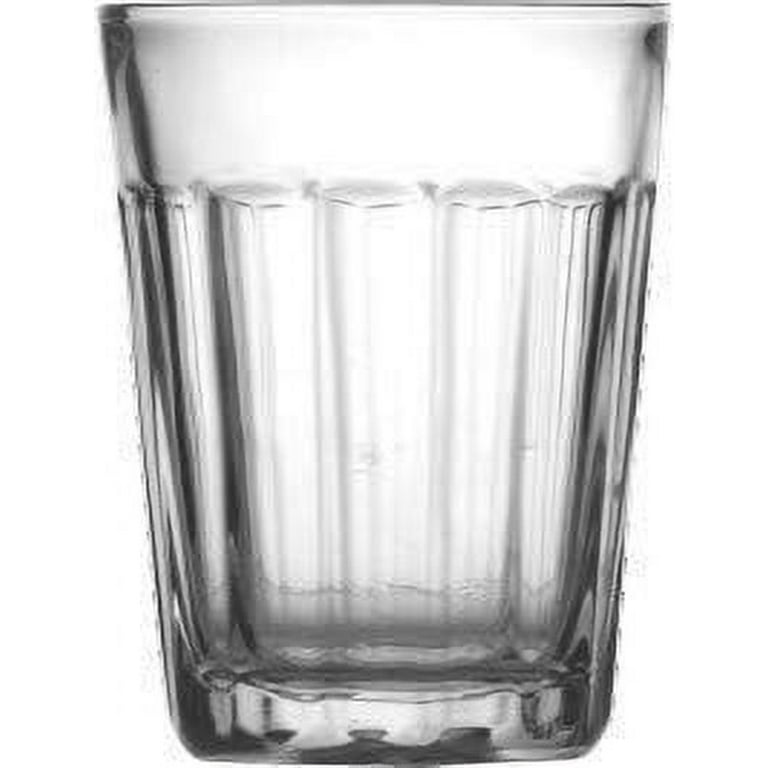 Madison 11 Ounce Drinking Glasses  For Water, Juice, Soda, etc. – Thick  and Durable Glass – Dishwasher Safe – Set of 12 Large Clear Glass Tumblers  – 3” x 5.8” 