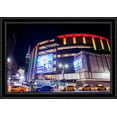 thumbnail image 1 of Madison Square Garden 40x28 Large Black Ornate Wood Framed Canvas Art - Home of the New York Knicks, 1 of 2