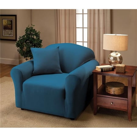 Madison Stretch Jersey Chair Slipcover, Colbalt Blue