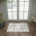 thumbnail image 1 of Madison Traditional 2' x 3' Cream and Gray Polypropylene Indoor Area Rug, 1 of 9