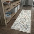 thumbnail image 1 of Madison Traditional 2' x 7' Cream Polypropylene Indoor Area Rug, 1 of 9