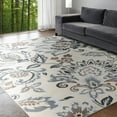 thumbnail image 1 of Madison Traditional 4' x 5' Cream Polypropylene Indoor Area Rug, 1 of 9