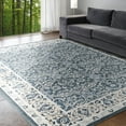 thumbnail image 1 of Madison Traditional 5' x 7' Dark Gray Polypropylene Indoor Area Rug, 1 of 9
