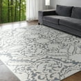 thumbnail image 1 of Madison Traditional 7.6' x 10' Gray Polypropylene Indoor Area Rug, 1 of 9