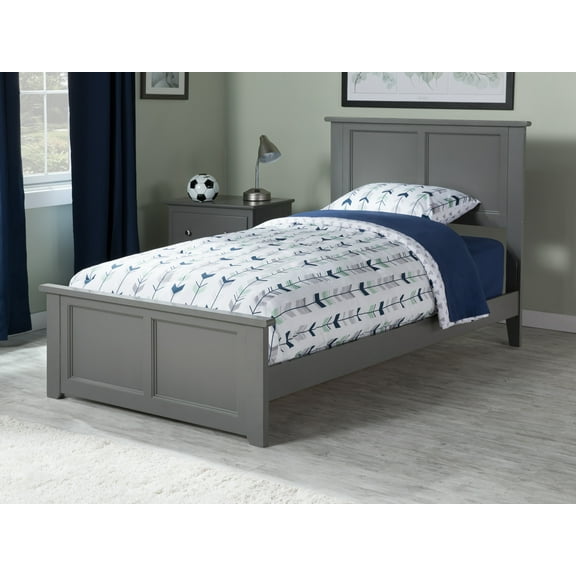 Madison Traditional Bed with Matching Foot Board in Multiple Colors and Sizes