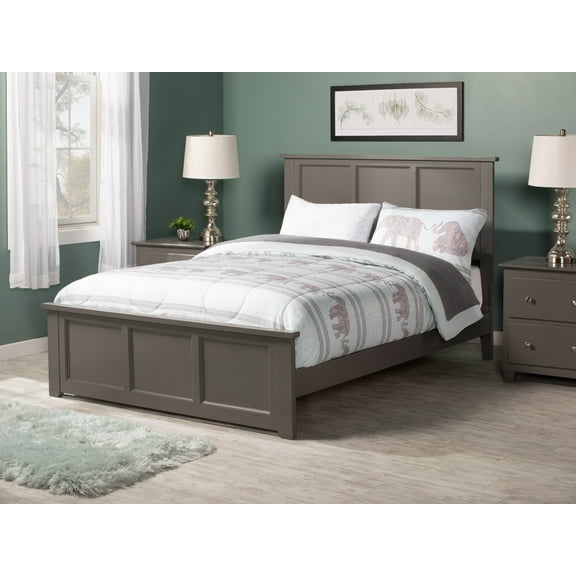 Madison Traditional Bed with Matching Foot Board in Multiple Colors and Sizes