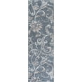 thumbnail image 1 of Madison Transitional 2' x 10' Dark Gray and Cream Polypropylene Indoor Area Rug, 1 of 10