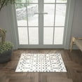 thumbnail image 1 of Madison Transitional 2' x 3' Cream and Navy Polypropylene Indoor Area Rug, 1 of 9