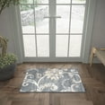 thumbnail image 1 of Madison Transitional 2' x 3' Dark Gray and Cream Polypropylene Indoor Area Rug, 1 of 9