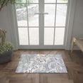thumbnail image 1 of Madison Transitional 2' x 3' Gray and Cream Polypropylene Indoor Area Rug, 1 of 9