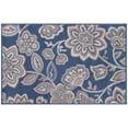 thumbnail image 1 of Madison Transitional 2' x 3' Navy and Cream Polypropylene Indoor Area Rug, 1 of 7